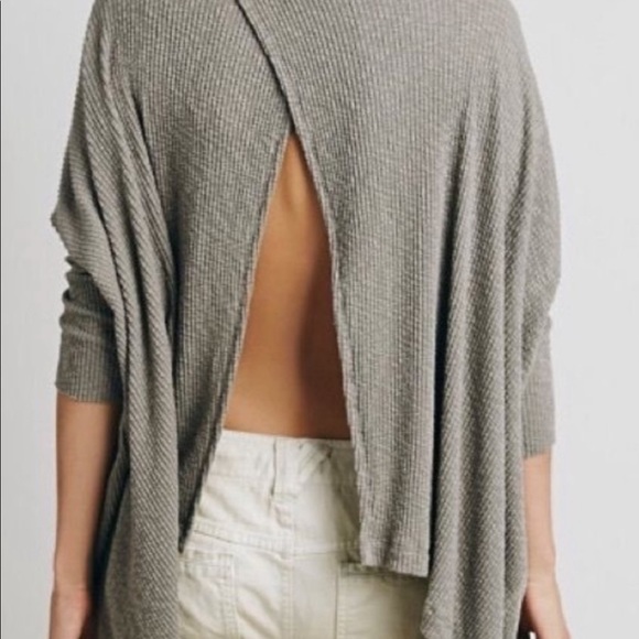 free People World Traveler Cowlneck Knit Sweater Size L - Picture 3 of 10